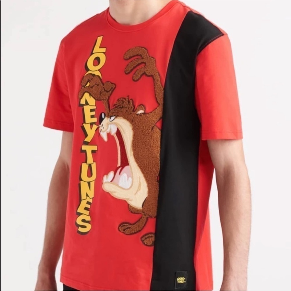 Looney Tunes Yelling Taz T-shirt - Picture 1 of 8